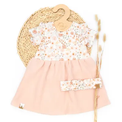 Set | Blütenzauber | Kleid & Haarband