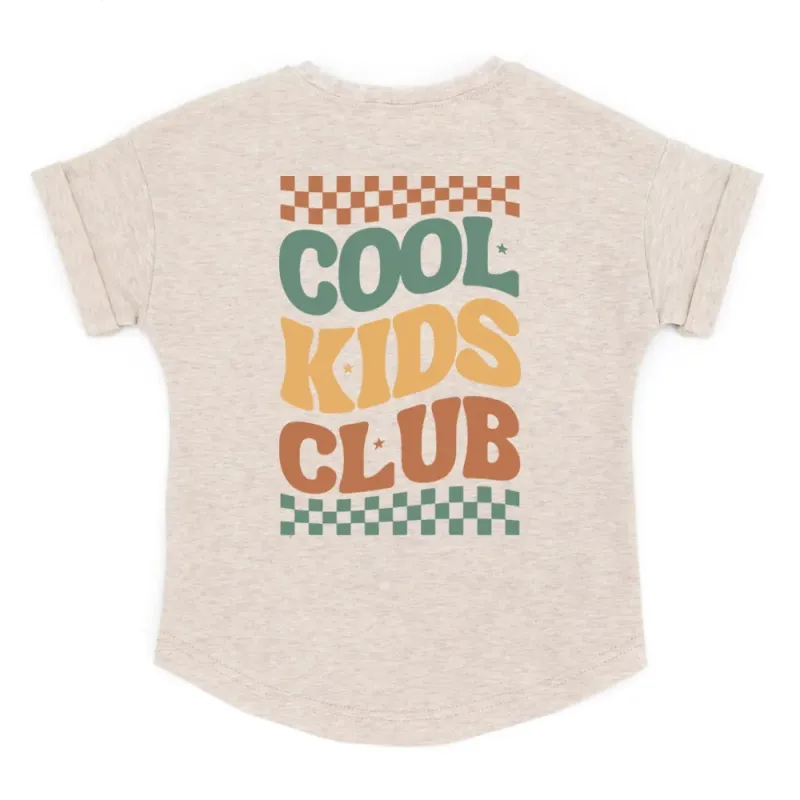 Oversized T-Shirt | COOL KIDS CLUB | creme - orange