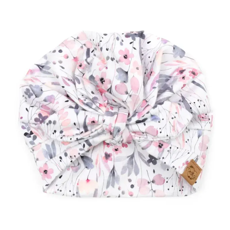 Turbanmütze | Watercolor Flowers