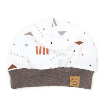 Bündchenmütze | Geo Stripes | Gr. 45-47 cm