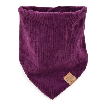 Halstuch | CORD | aubergine