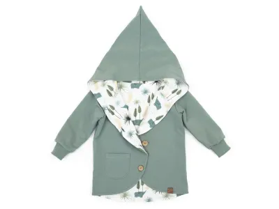 BIO Sweatjacke | dusty mint