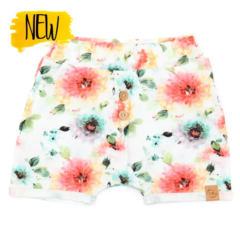Shorts | Tropical Flowers