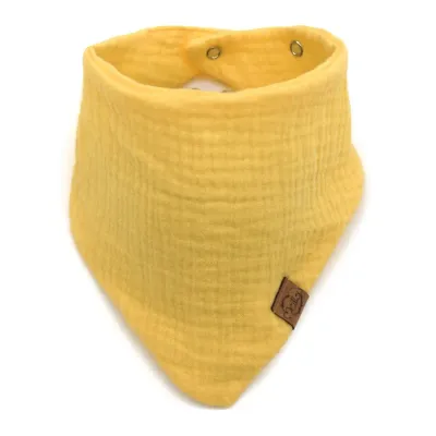 Halstuch | Musselin | pastellgelb