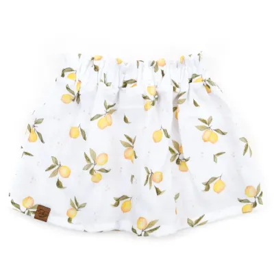 Paperbag Rock | Musselin | Zitrone