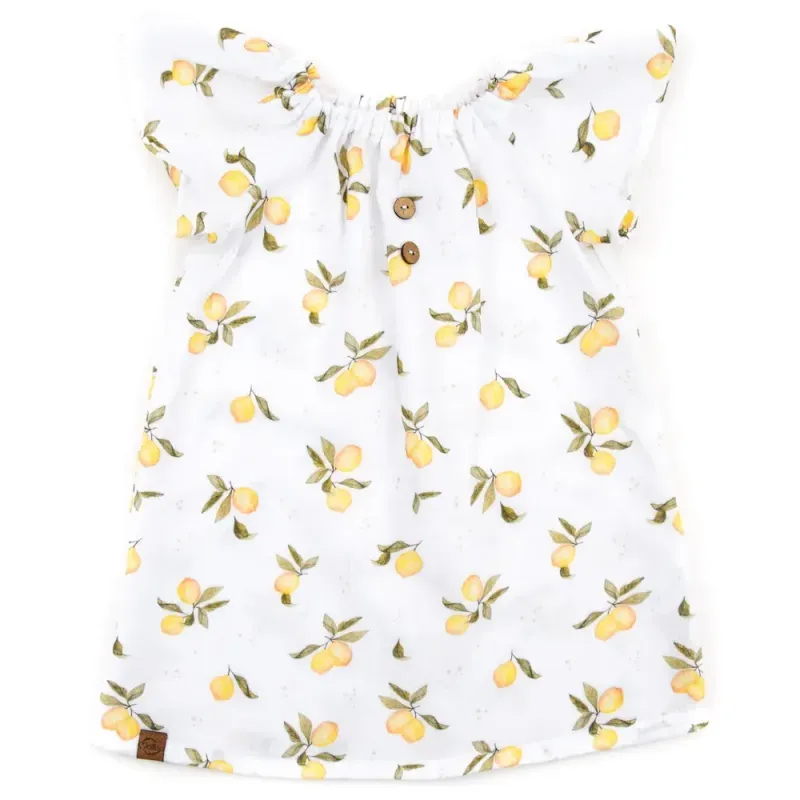 Sommerkleid | Musselin | Zitrone