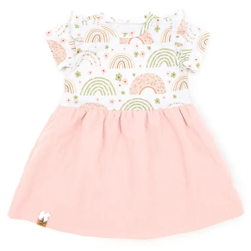 Kleid | lang- & kurzarm | Rainbows & Flowers