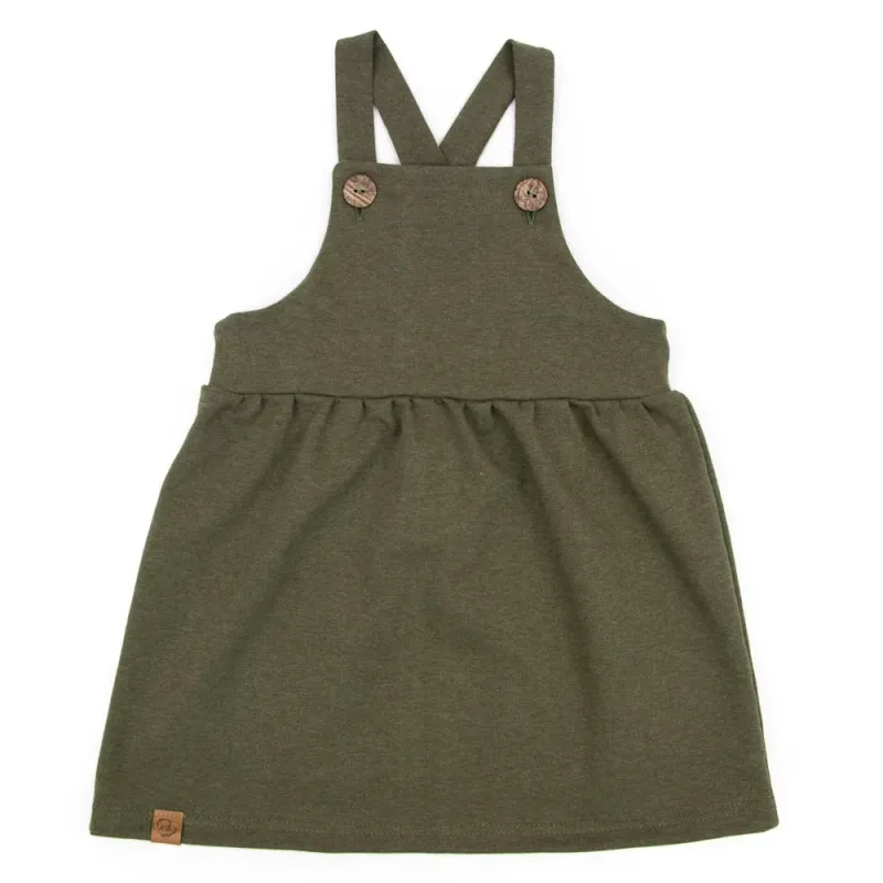 Latzkleid | khaki