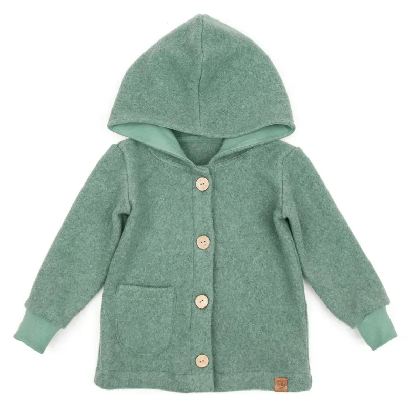 BIO Fleecejacke | pfefferminz