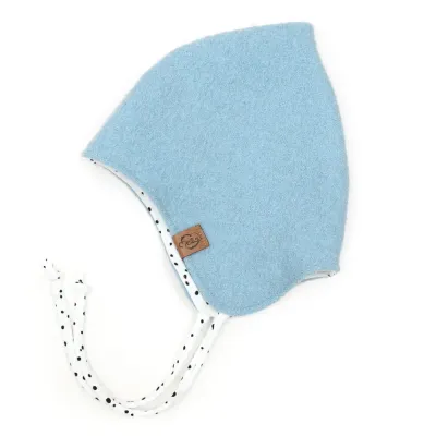 Walkmütze mit Zipfel | babyblau