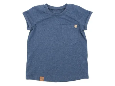 T-Shirt | jeansblau