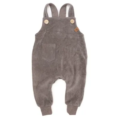 Latzhose | CORD | braun