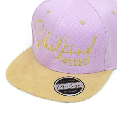 Snapback Cap | flieder | Schulkind | KU 48-54 cm | B-Ware