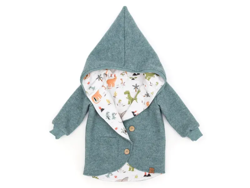 Walkjacke | dusty blue meliert