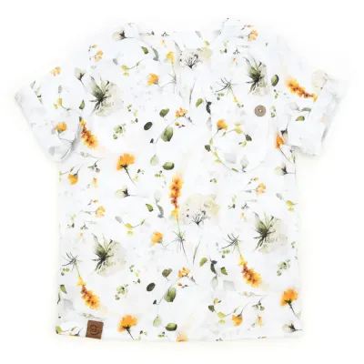 T-Shirt | Musselin | Wildblumen