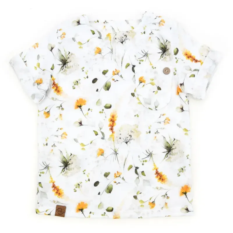 T-Shirt | Musselin | Wildblumen