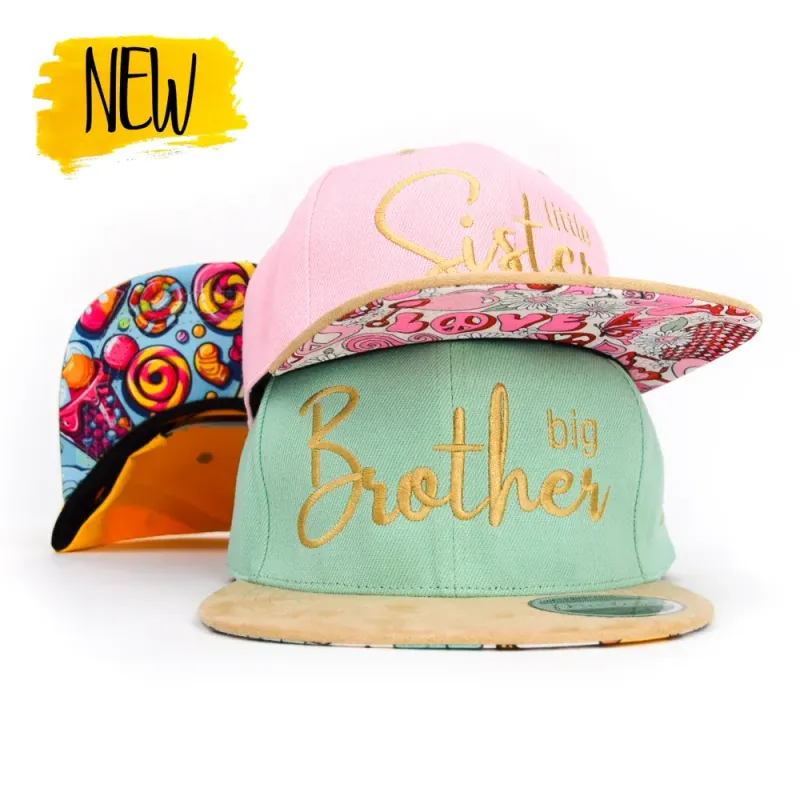 Snapback Cap | Kids | Brother & Sister Snapback Cap | Kids | Brother & Sister