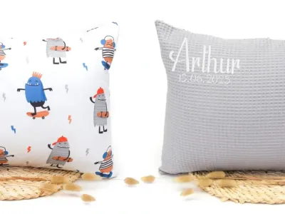 Kissenbezug | Monsterparty | individualisierbar