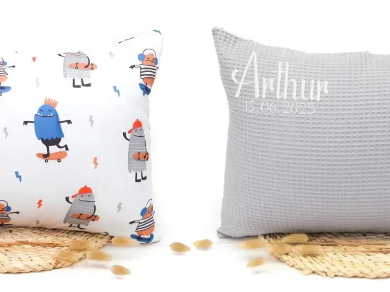 Kissenbezug | Monsterparty | individualisierbar Kissenbezug | Monsterparty | individualisierbar