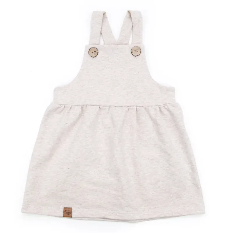 Latzkleid | creme