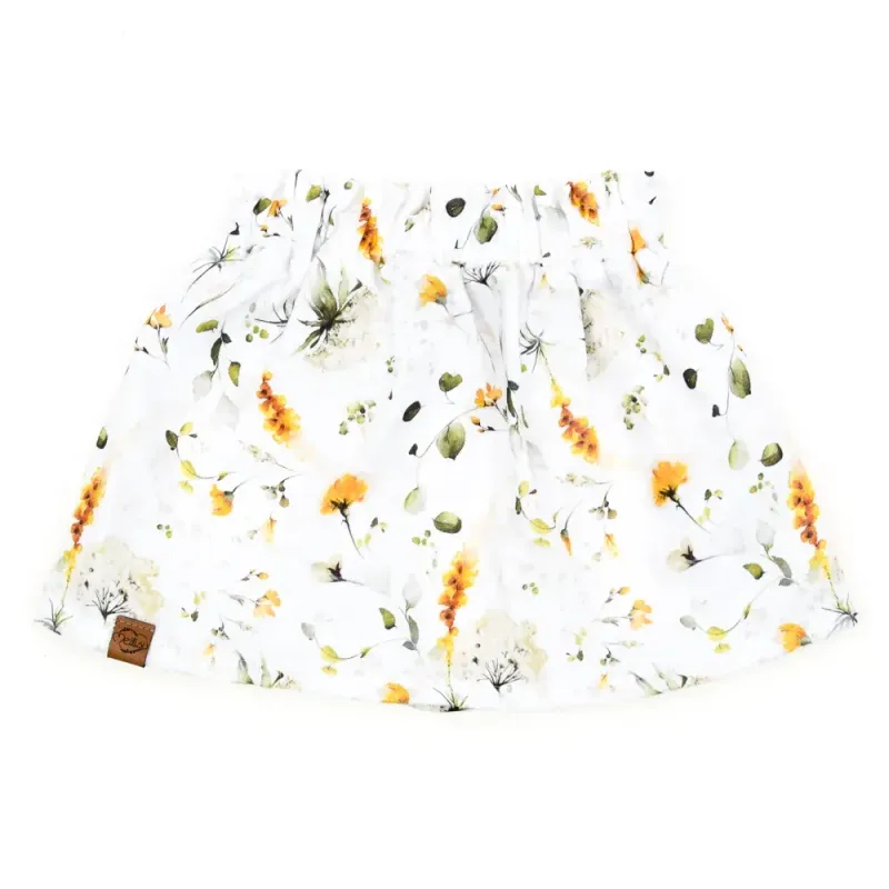 Paperbag Rock | Musselin | Wildblumen