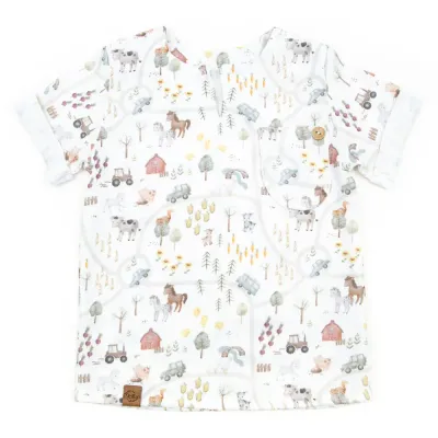 T-Shirt | Musselin | Kleine Farm