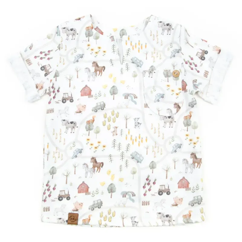 T-Shirt | Musselin | Kleine Farm