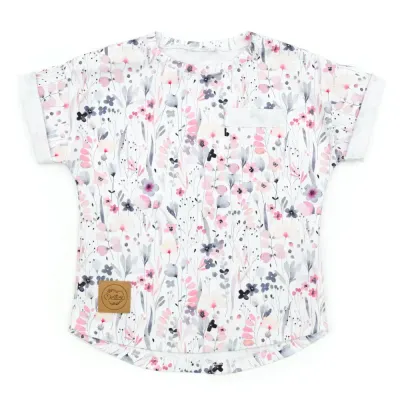 Oversized T-Shirt | Watercolor Flowers