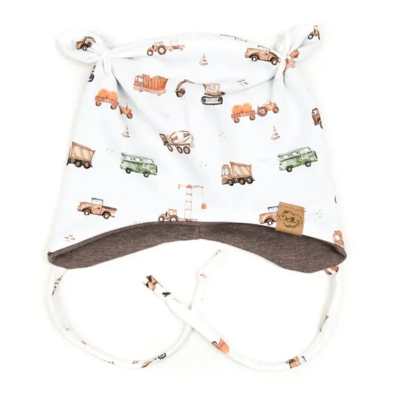 Ohrenmütze | Kleine Baustelle | Gr. 45-47 cm