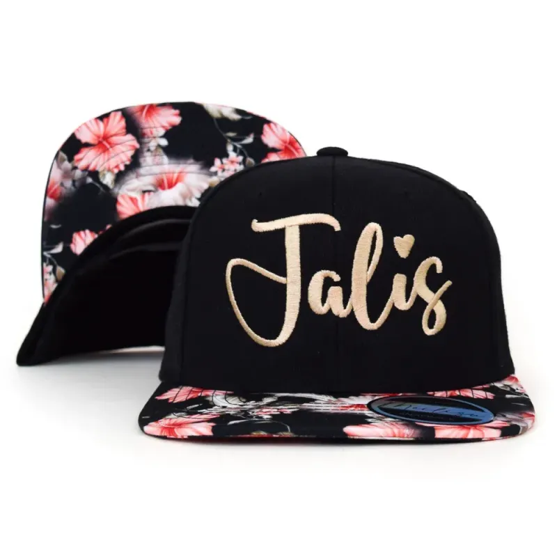Snapback Cap | Flowers