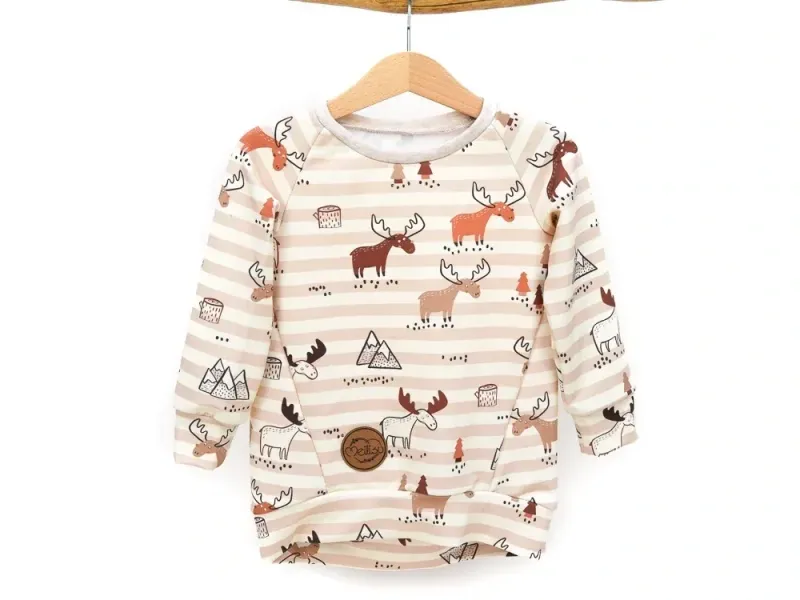 Oversized Pullover | Elch Emil