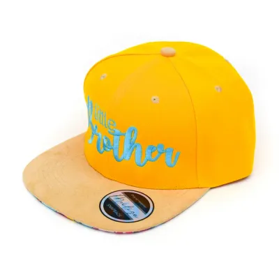 Snapback Cap | gelb | little Brother | KU 54-60 cm