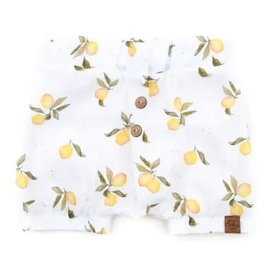 Shorts | Musselin | Zitrone | Gr. 116/122 Shorts | Musselin | Zitrone | Gr. 116/122