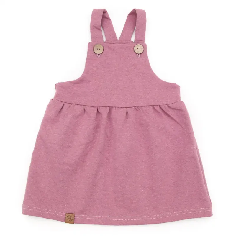 Latzkleid | altrosa