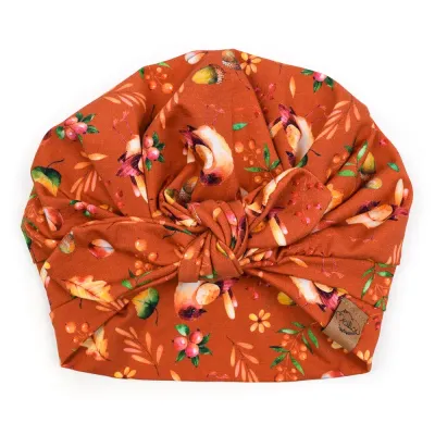 Turbanmütze | Vogel Fiona | Größe 45-47cm