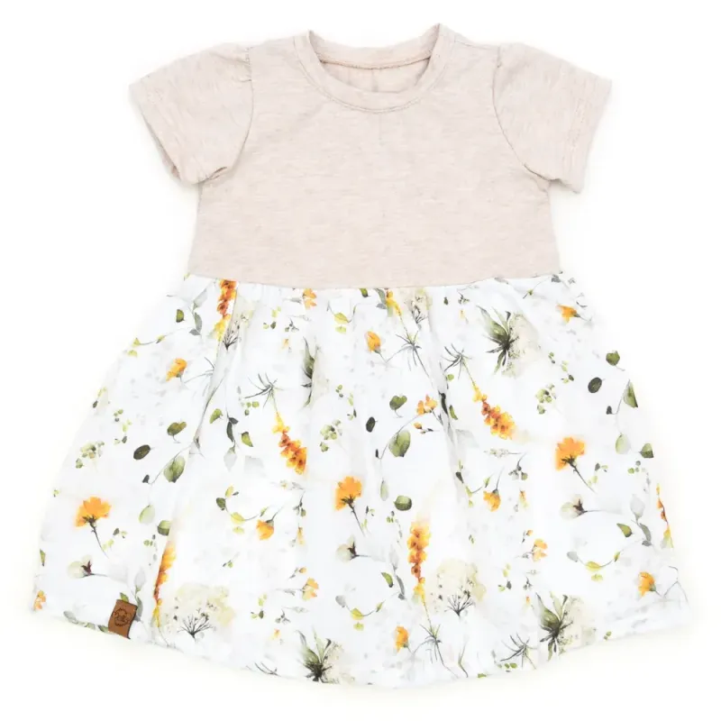 Kleid | lang- & kurzarm | Musselin | Wildblumen