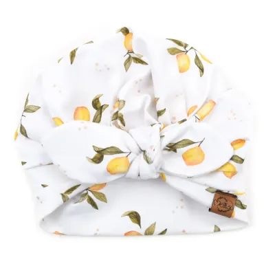 Turbanmütze | Zitrone | Größe 45-47cm