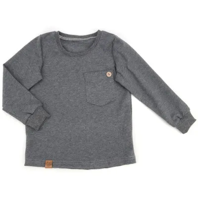 Langarmshirt | grau