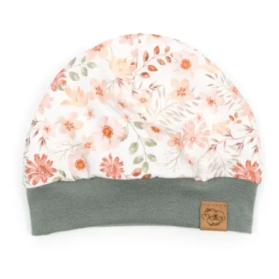 Bündchenmütze | Blütenzauber