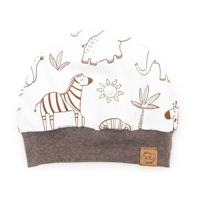 Bündchenmütze | Safari | Gr. 45-47 cm