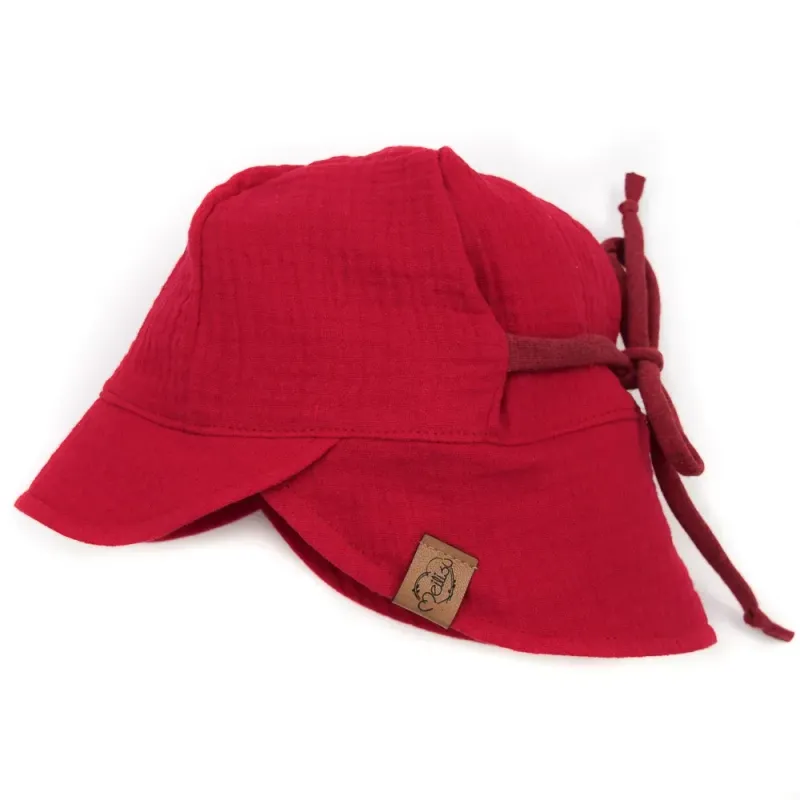 Sonnenhut | Musselin | rot