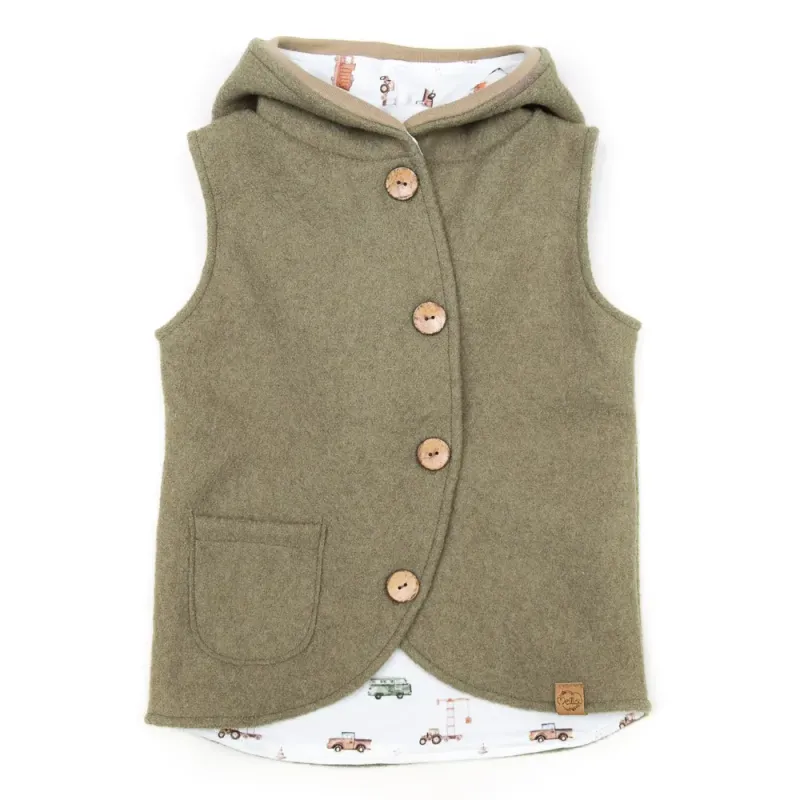 Walkweste | olivbraun