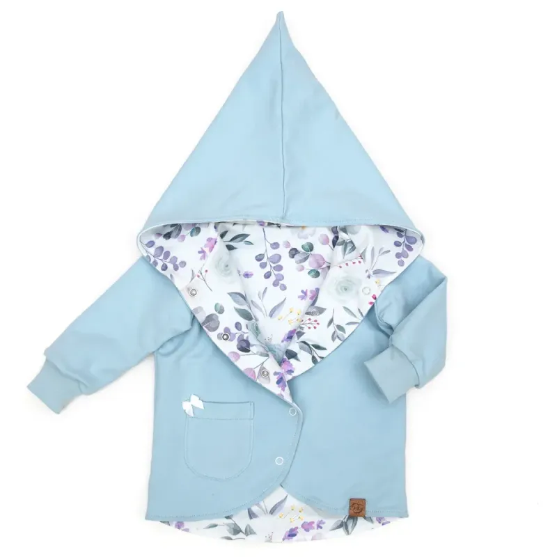 Sweatjacke | babyblau