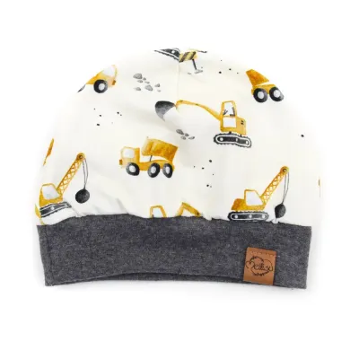 Bündchenmütze | Bagger & Co. | Gr. 45-47 cm