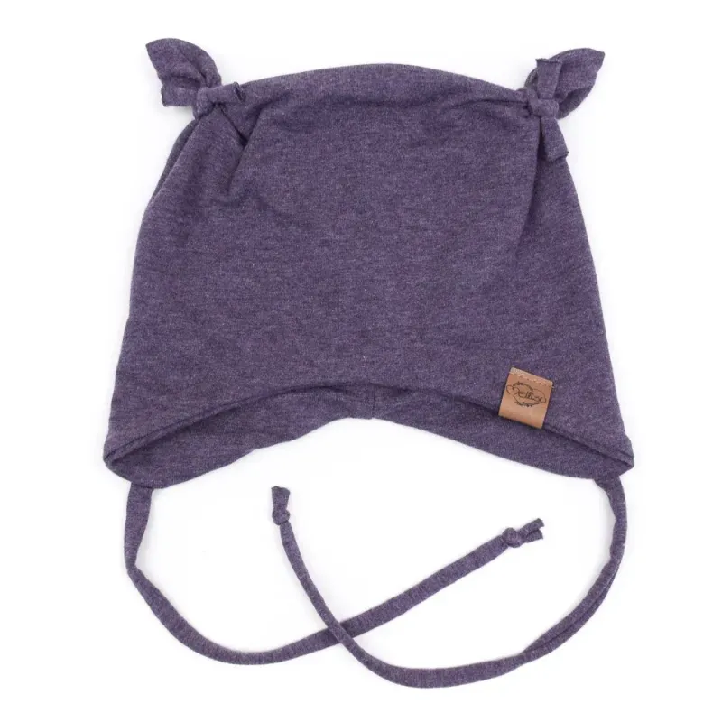 Ohrenmütze | aubergine