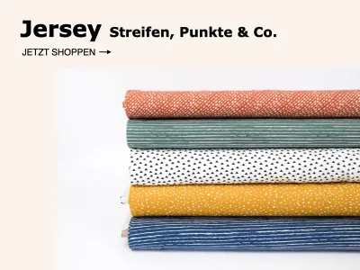 JERSEY Streifen, Punkte & Co.
