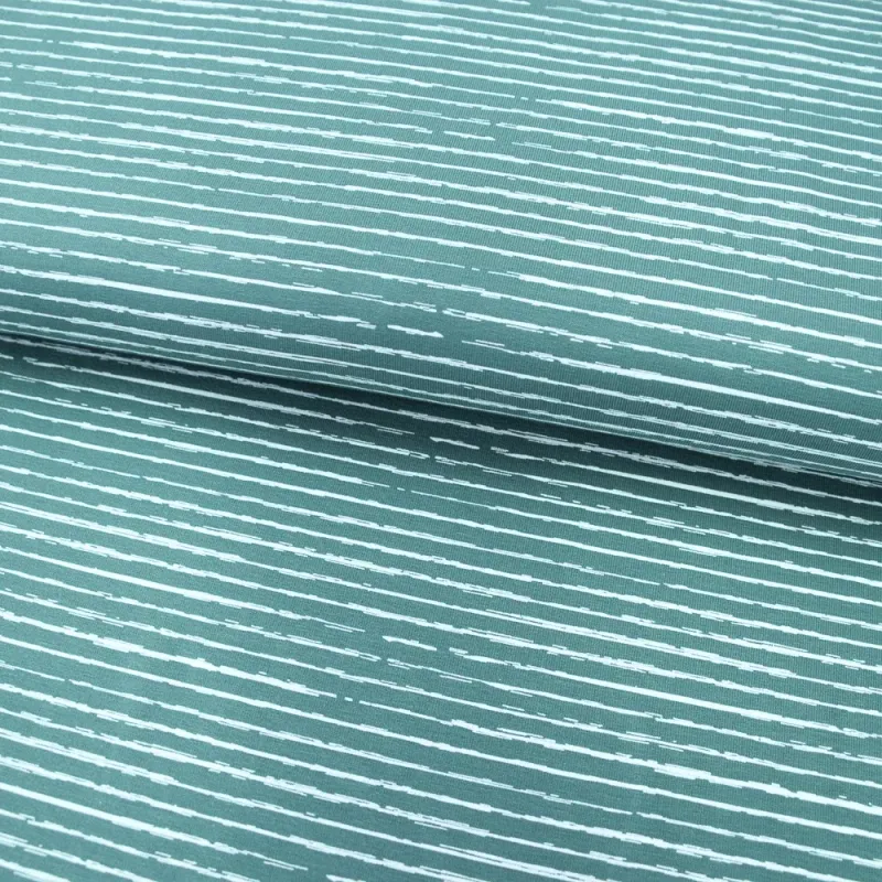 Jersey | Streifen dusty mint Jersey | Streifen dusty mint