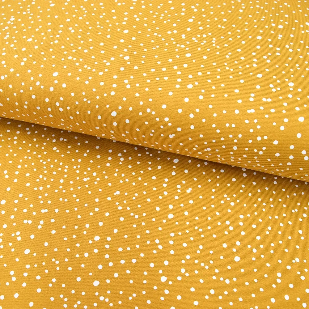Jersey | Punkte senfgelb Jersey | Punkte senfgelb