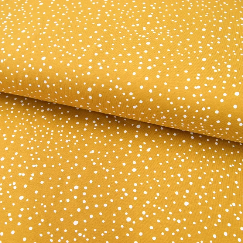 Jersey | Punkte senfgelb Jersey | Punkte senfgelb