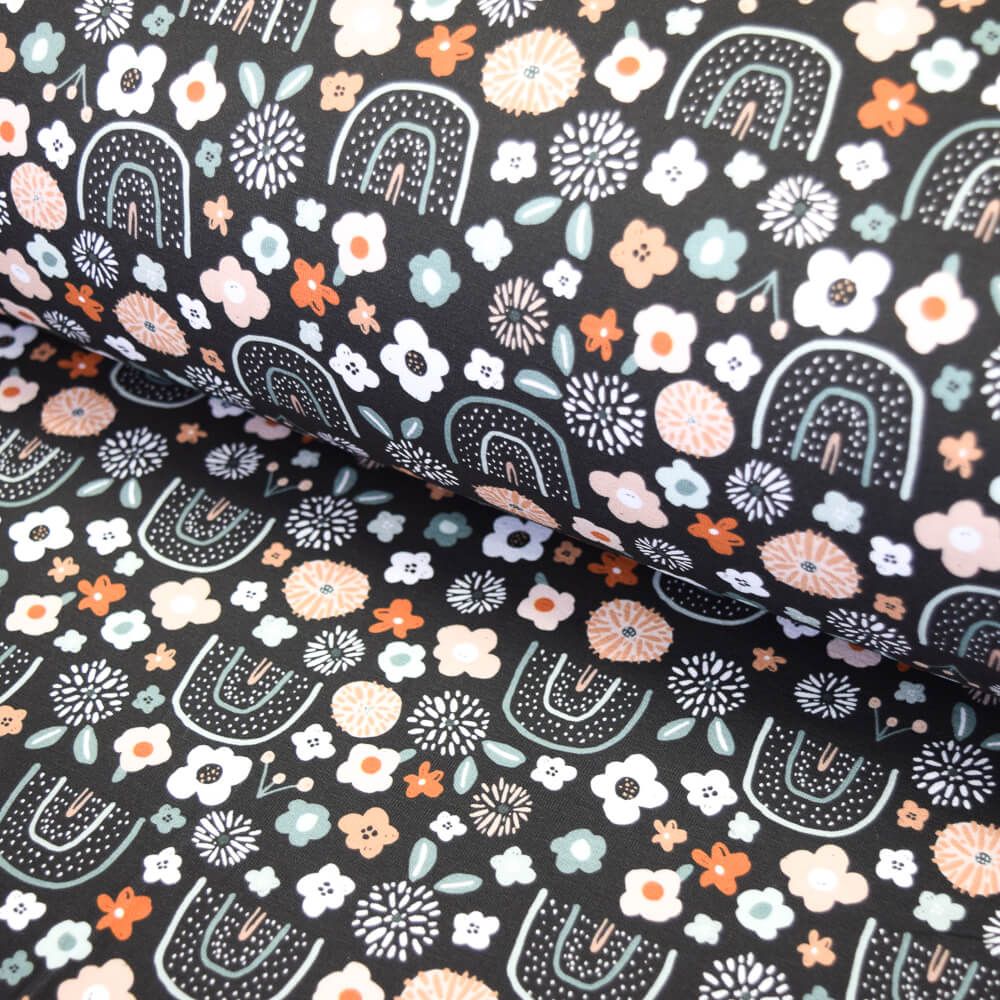 Jersey | blumiger Regenbogen